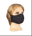 MASCARILLA HIGIÉNICA ERGONÓMICA NEGRA