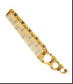 PEINE PEGASUS SKULLETO ORO 518A