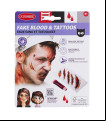 KIT TATTOO HERIDAS FALSA SANGRE