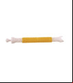 BIGUDI PLASTICO CON VELCRO Nº 1 BLANCO