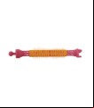 BIGUDI PLASTICO CON VELCRO Nº 2 ROSA