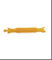 BIGUDI PLASTICO CON VELCRO Nº 3 AMARILLO