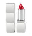 LUSCIOUS Nº5 ROJO ANARANJADO D'ORLEAC BARRA LABIOS