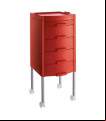 CARRITO AUXILIAR UKI MANHATTAN ROJO