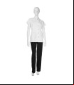 CHAQUETA BLANCA STEINHART C/CORCHETES, TALLA L